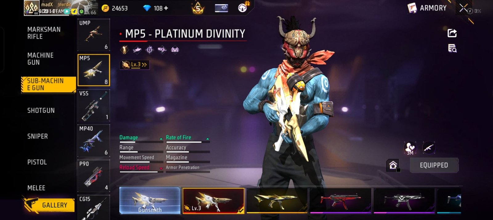 FF MAX Lv.66 | Prime Lv.5 | Heroic CS | 9K+ Likes | Rusher ID photo 7