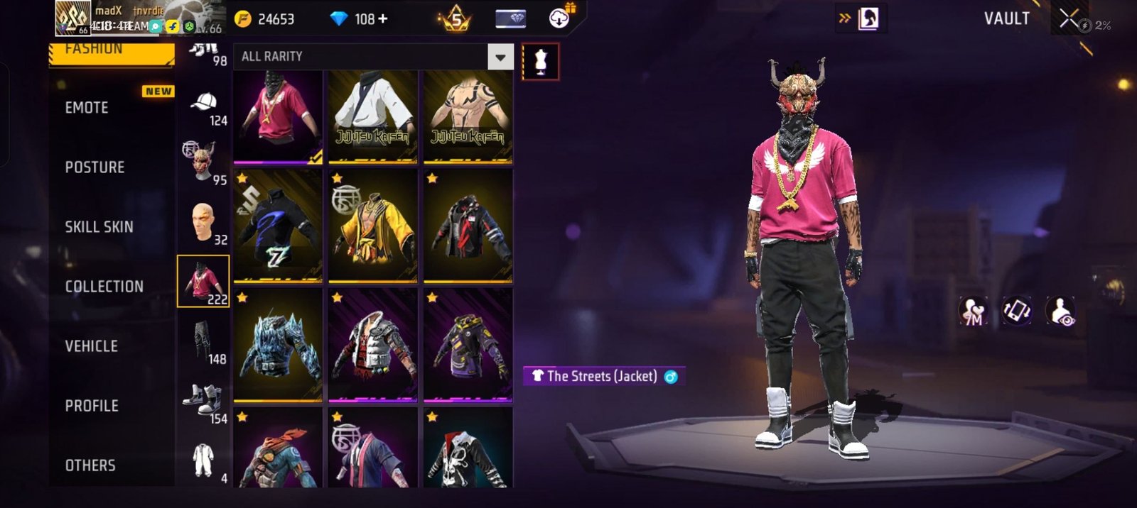 FF MAX Lv.66 | Prime Lv.5 | Heroic CS | 9K+ Likes | Rusher ID photo 3