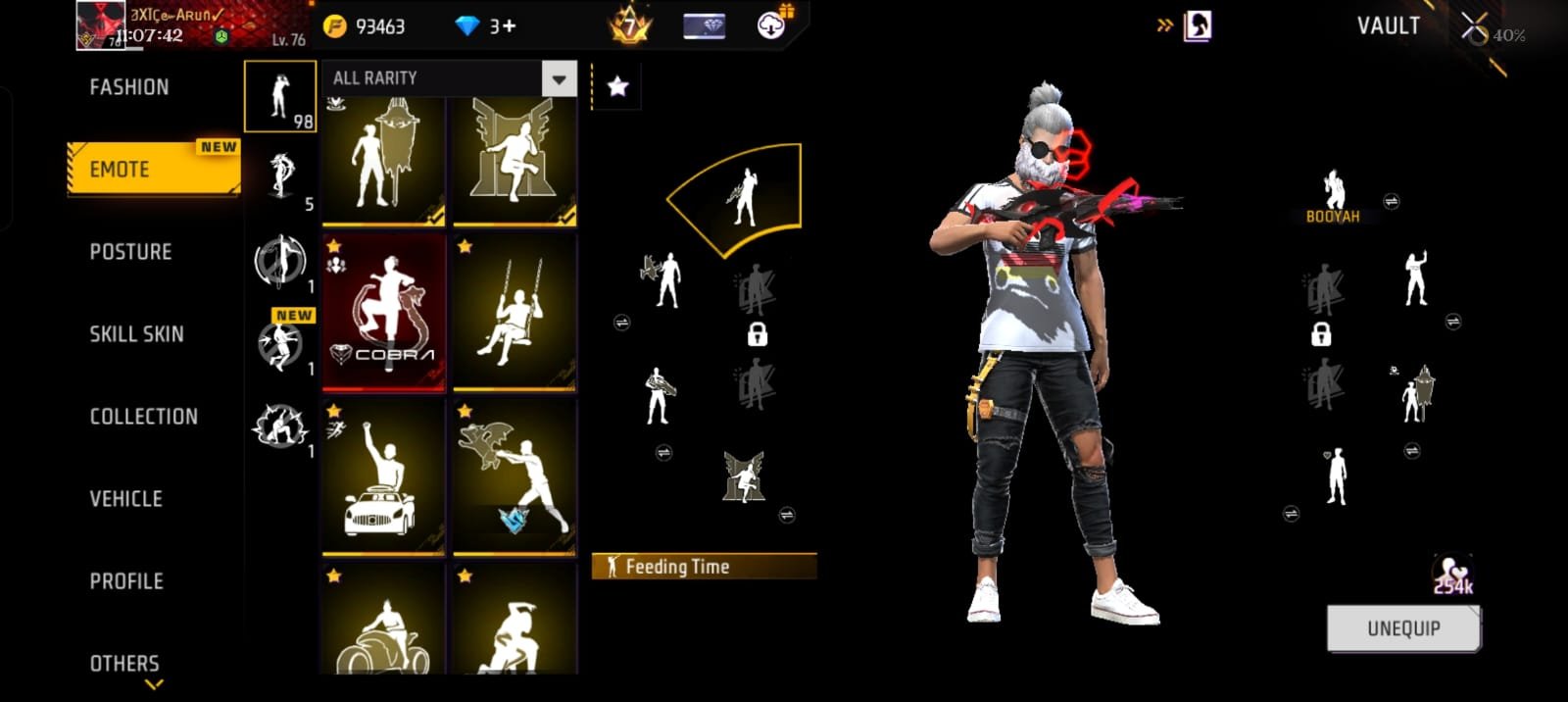 🔥 7 YEARS OLD PREMIUM FREE FIRE ID | LVL 76 | HEROIC | PRIME 8 🔥 photo 12