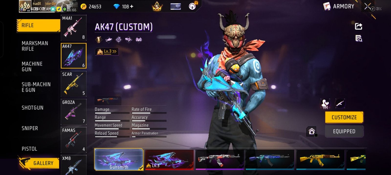FF MAX Lv.66 | Prime Lv.5 | Heroic CS | 9K+ Likes | Rusher ID photo 8