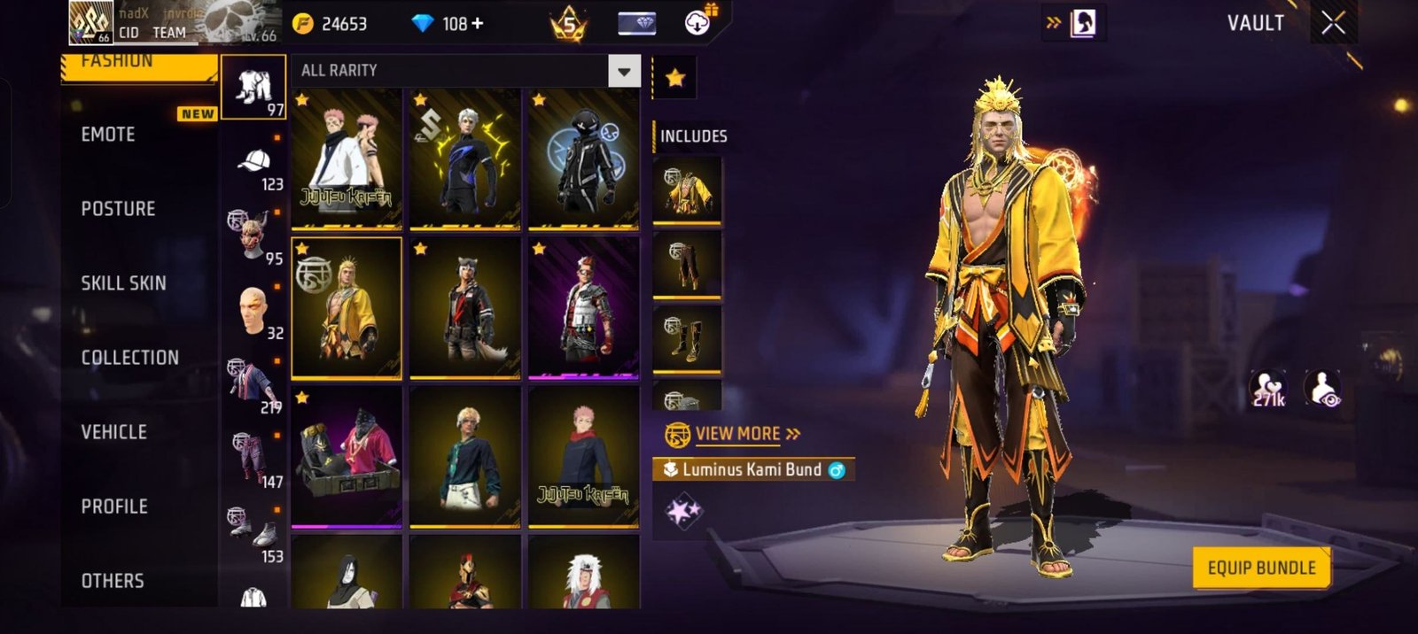 FF MAX Lv.66 | Prime Lv.5 | Heroic CS | 9K+ Likes | Rusher ID photo 2