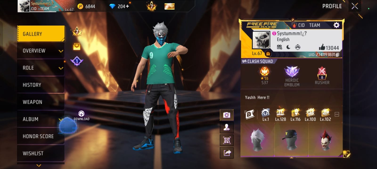 Free Fire ID #1